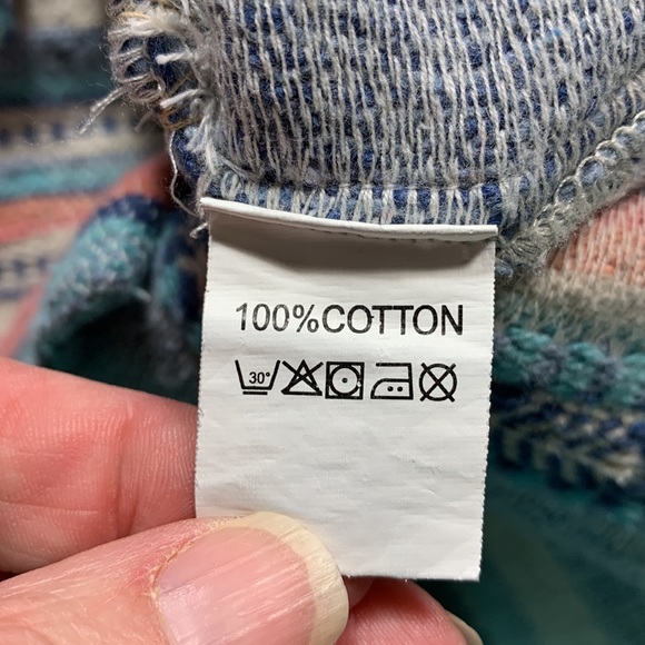 Beach Life By Ladrft Baja Poncho Hoodie - Size Junior Large - Picture 11 of 12